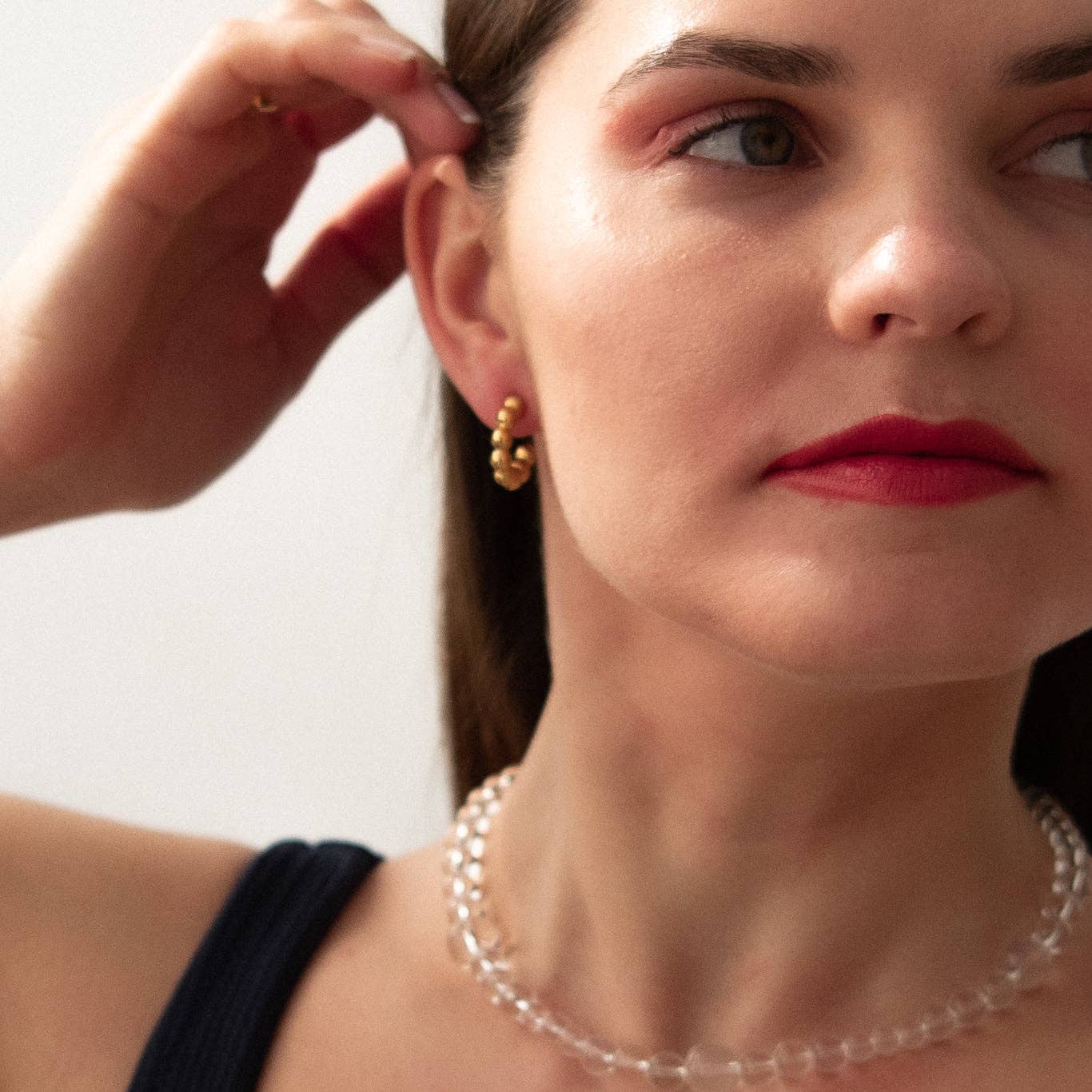 Boucles d'oreilles baroques
