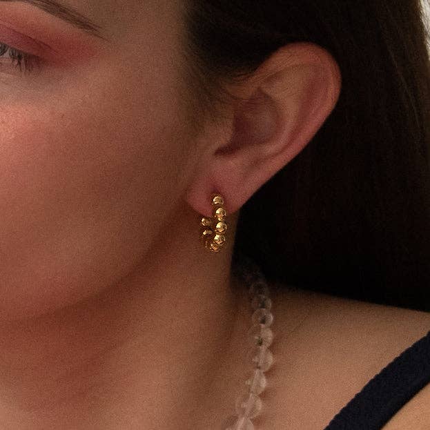Boucles d'oreilles baroques