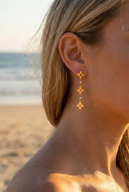 Boucles d’oreilles en acier inoxydable